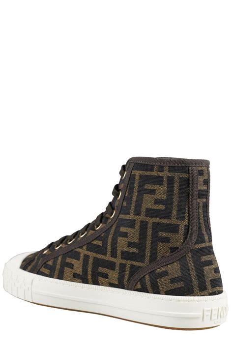 fendi flats tennis shoes|Fendi designer high top sneakers.